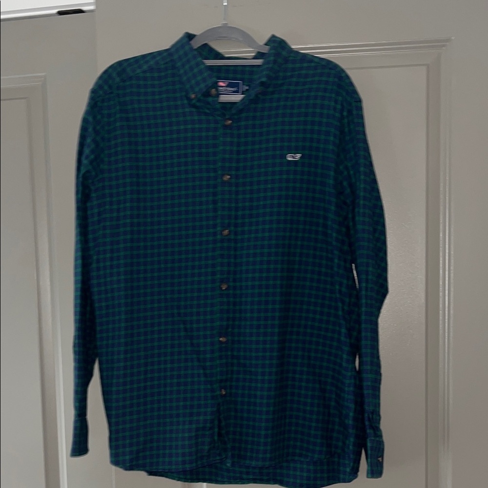 Vineyard Vines Checkered Button Down Shirt